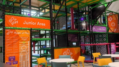 cafe and soft play