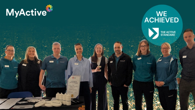 MyActive achieves national quality mark, The Active Standard