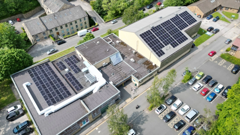 Greener energy scheme at MyActive New Mills now complete