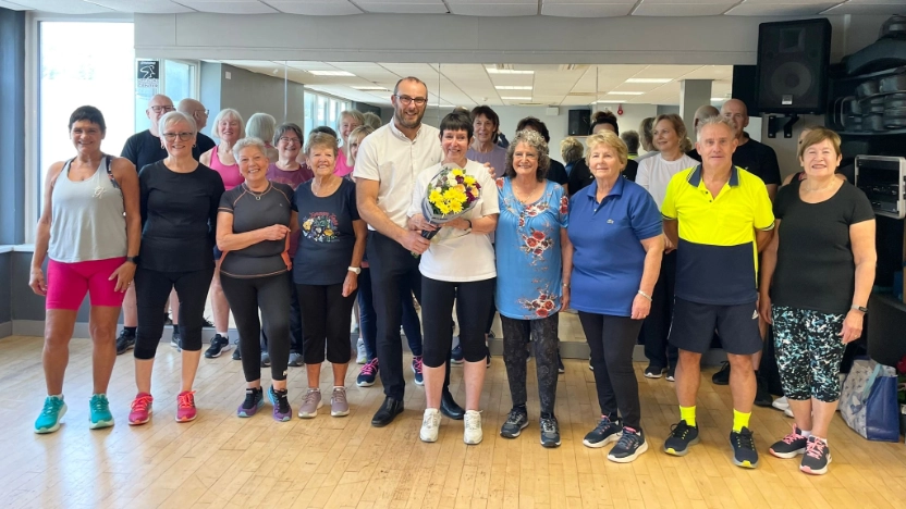 Still teaching, still inspiring - Sheila celebrates 80 years young