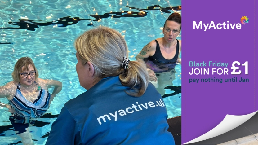 Black Friday has landed at MyActive - join today for just £1