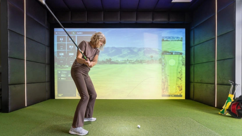 Indoor golf arrives at MyActive Leek with new TrackMan Simulator