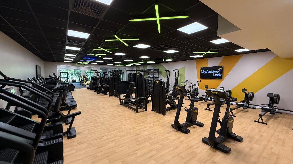 cardio angle of the gym