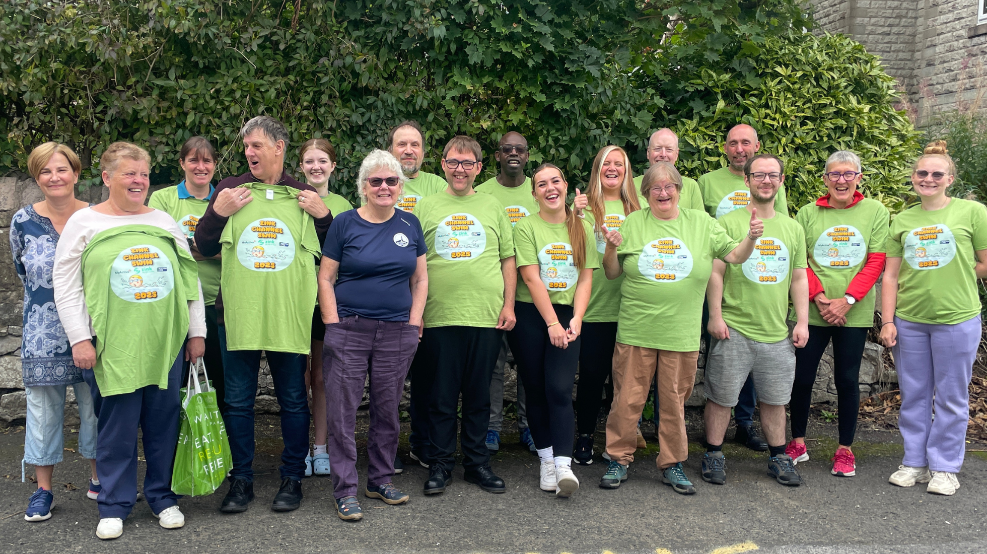 Swimathon participants